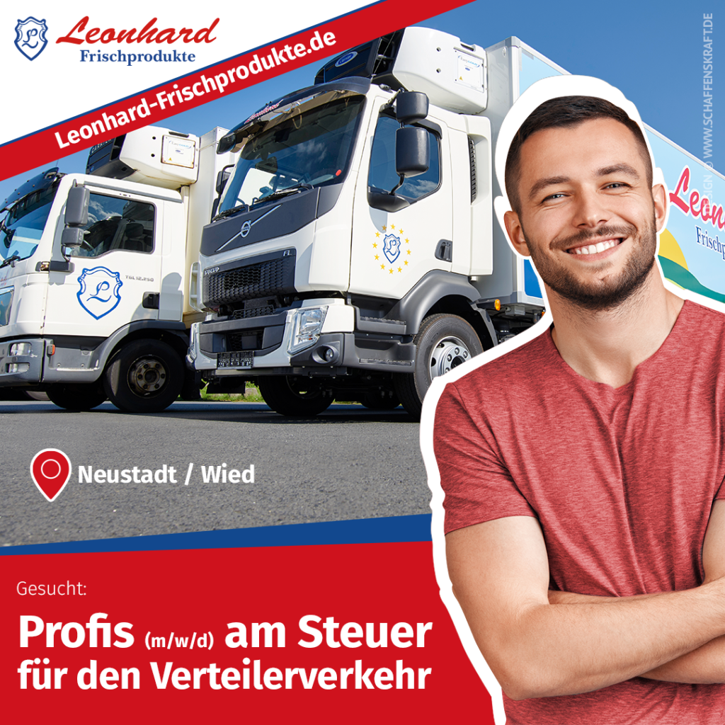 Kraftfahrer*in (m/w/d) für 16/18t im Verteilerverkehr