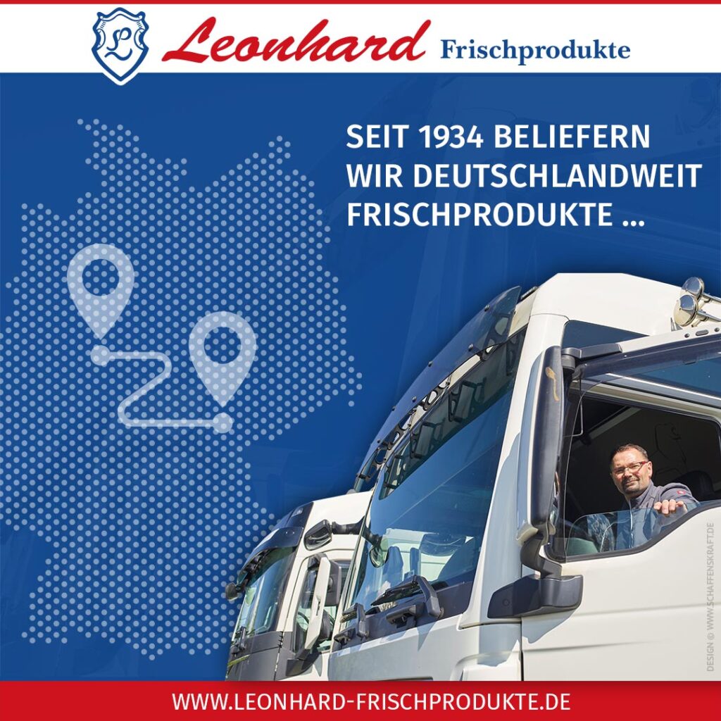 Seit 1934 beliefern wir deutschlandweit Frischprodukte ...