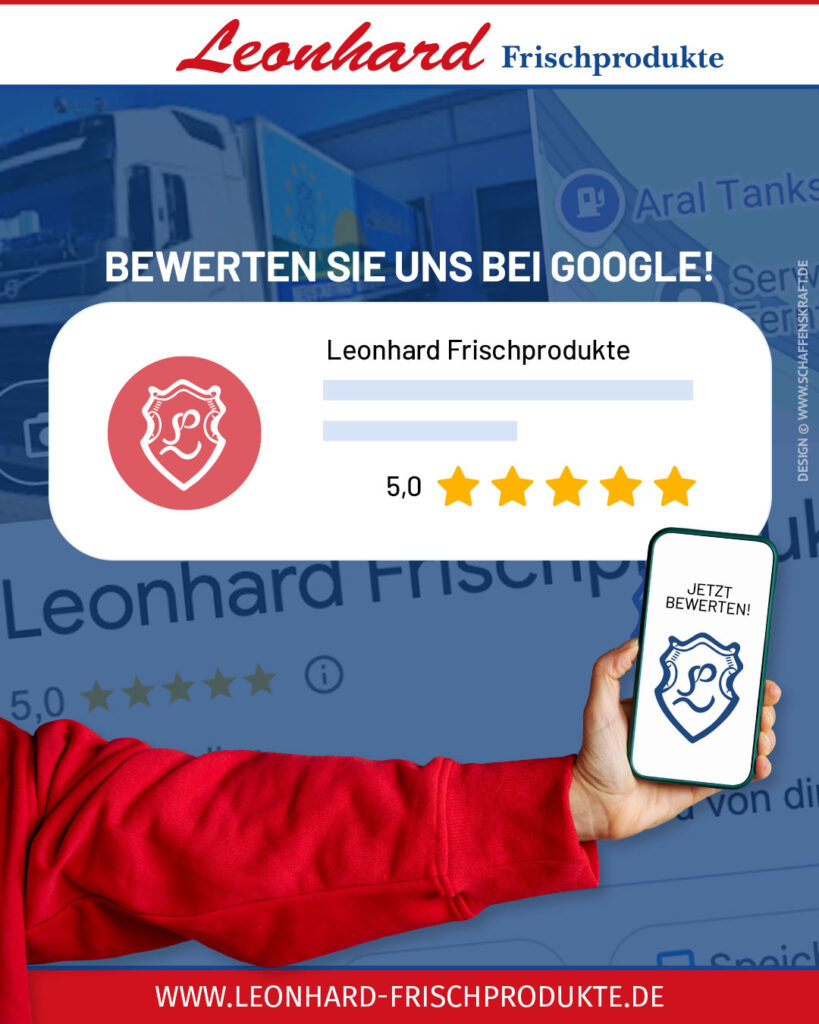 Ihre Meinung ist uns wichtig! Bewerten Sie uns bei Google ...