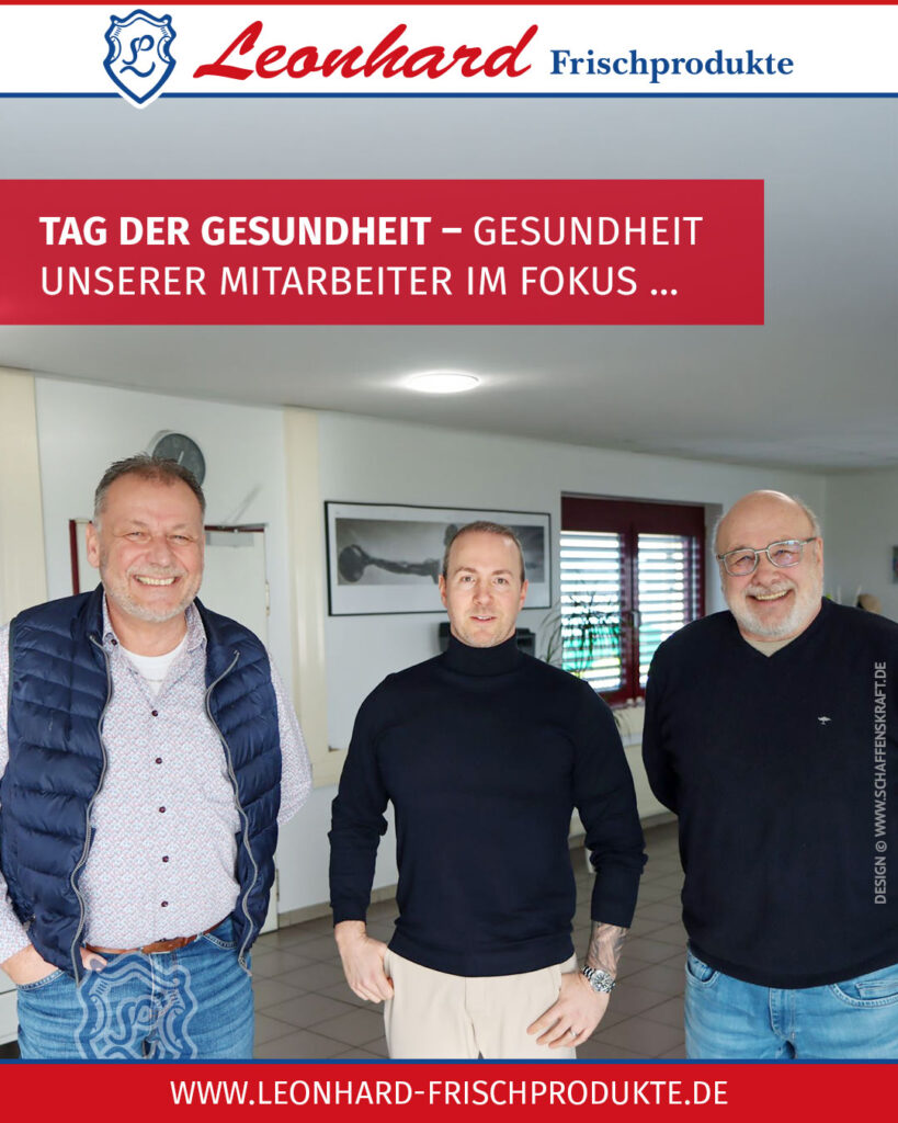 Tag der Gesundheit – Gesundheit unserer Mitarbeiter im Fokus …