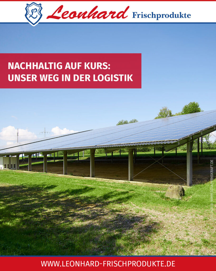 Nachhaltig auf Kurs: Unser Weg in der Logistik ...