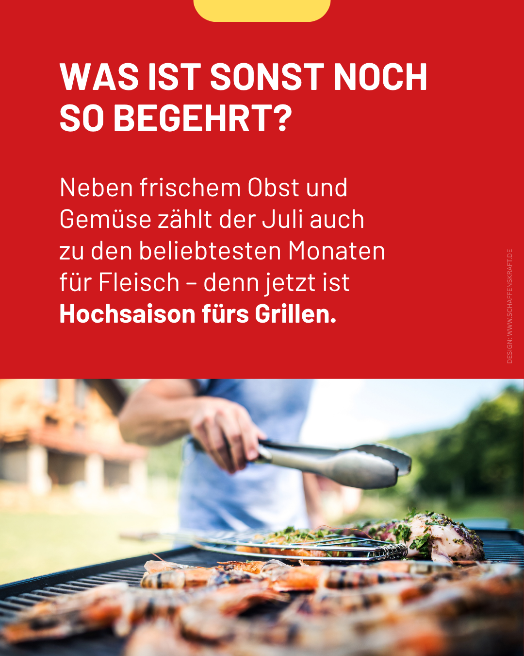 Saisionale Lebensmittel im Juli …