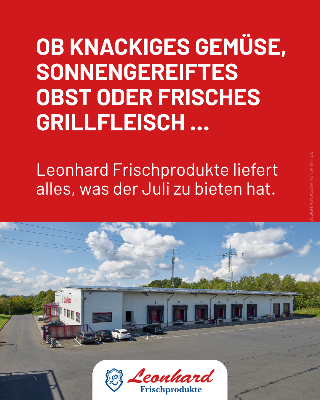 Saisionale Lebensmittel im Juli …