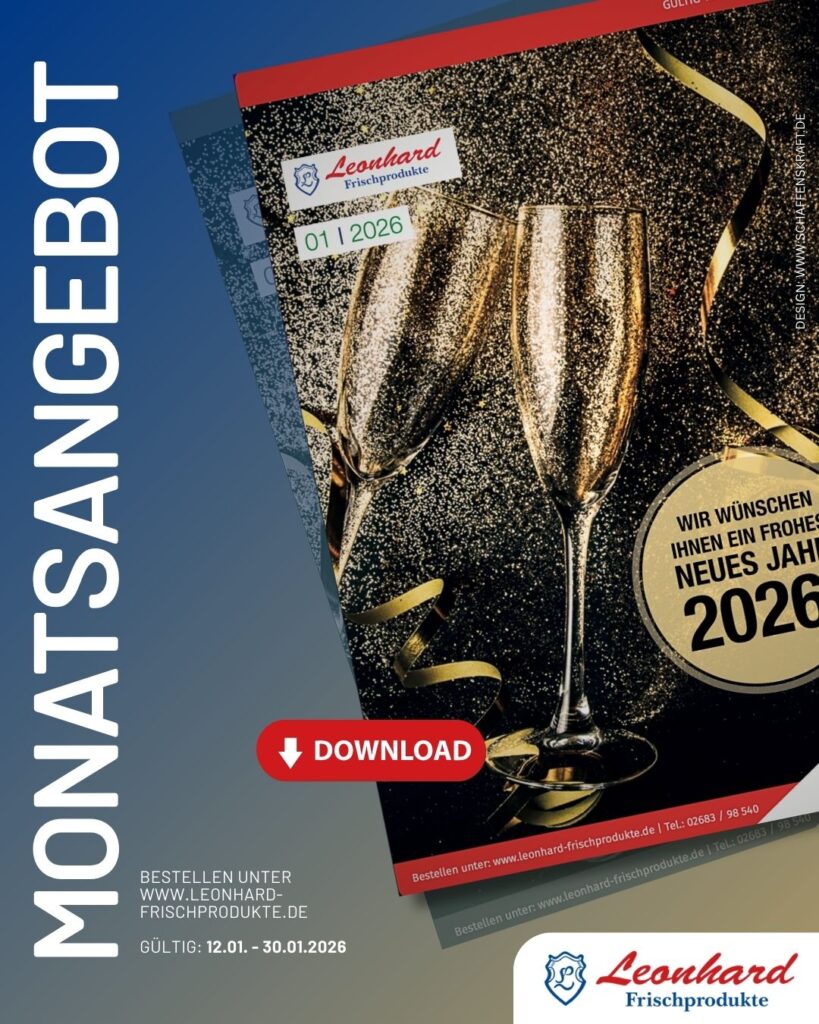 Unser Monatsangebot Januar …